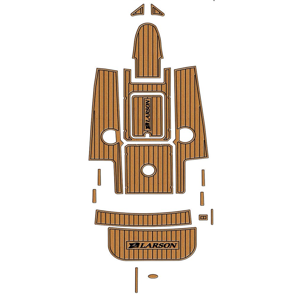 2002 - 2006 Larson LXI 210 U Seat Custom Foam Boat Decking Kit - HJDECK