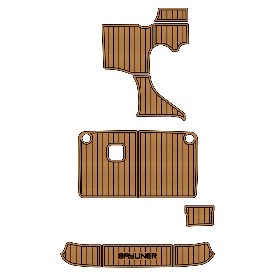 2002 Bayliner 2455 Pre Cut Boat Flooring Kits - HJDECK