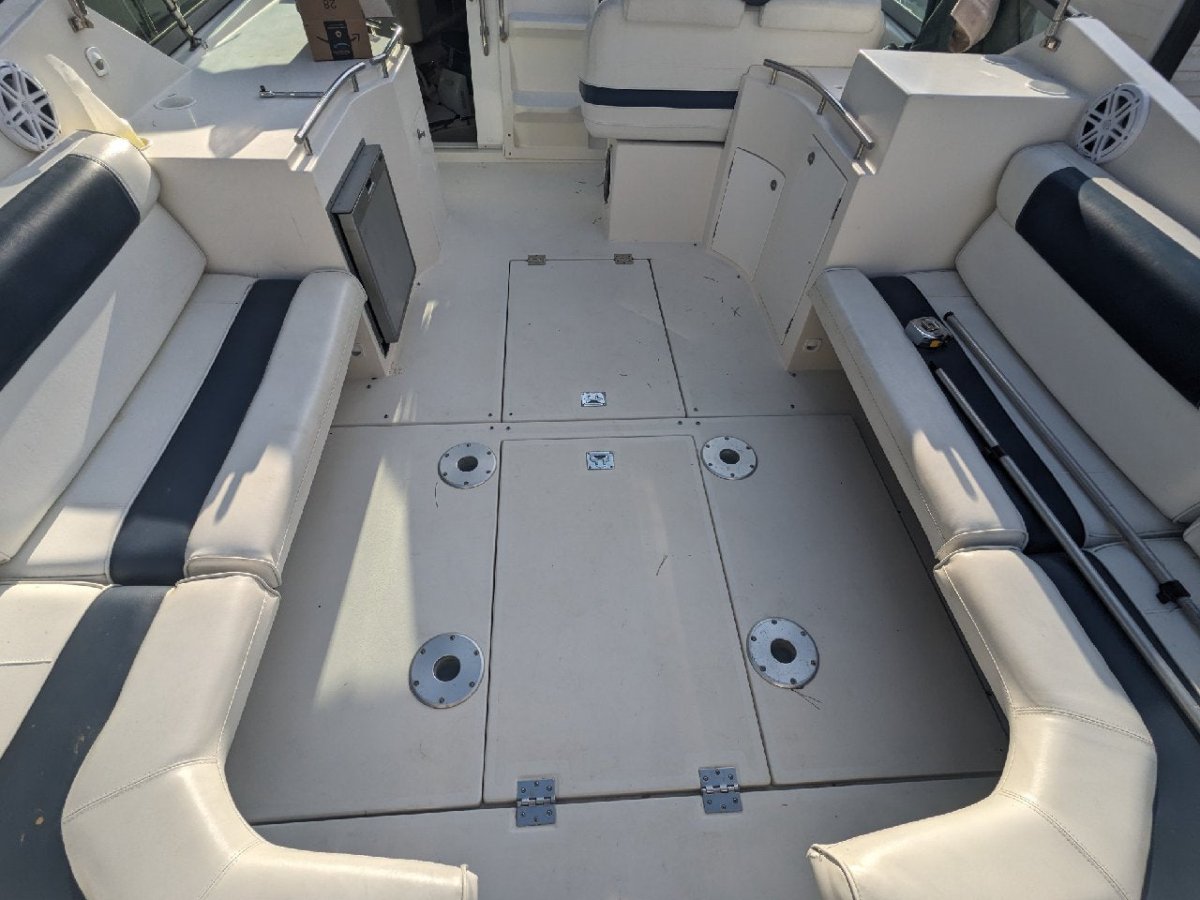 2002 Cruiser Yachts 3470 Express Cockpit & Swim Step Pad EVA Foam Boat Flooring - HJDECK