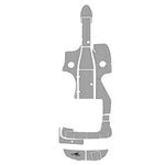 2002 Monterey Montura 248 LS EVA Foam Faux Teak Boat Deck Mat Flooring - HJDECK