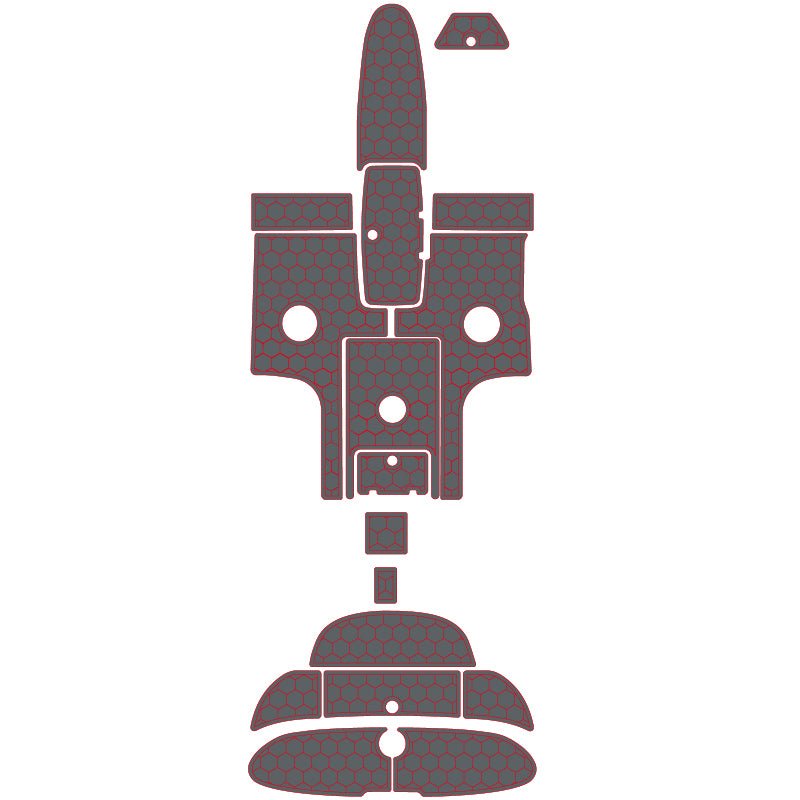 2003 - 2006 Yamaha AR SX 230 Cockpit & Swim Platform Pads for Boats - HJDECK