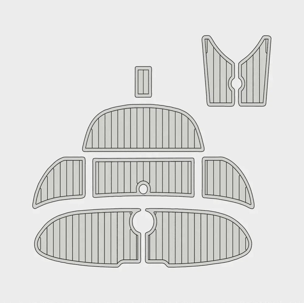 2003 - 2006 Yamaha AR230 SX230 Boat Swim Deck Pads - HJDECK