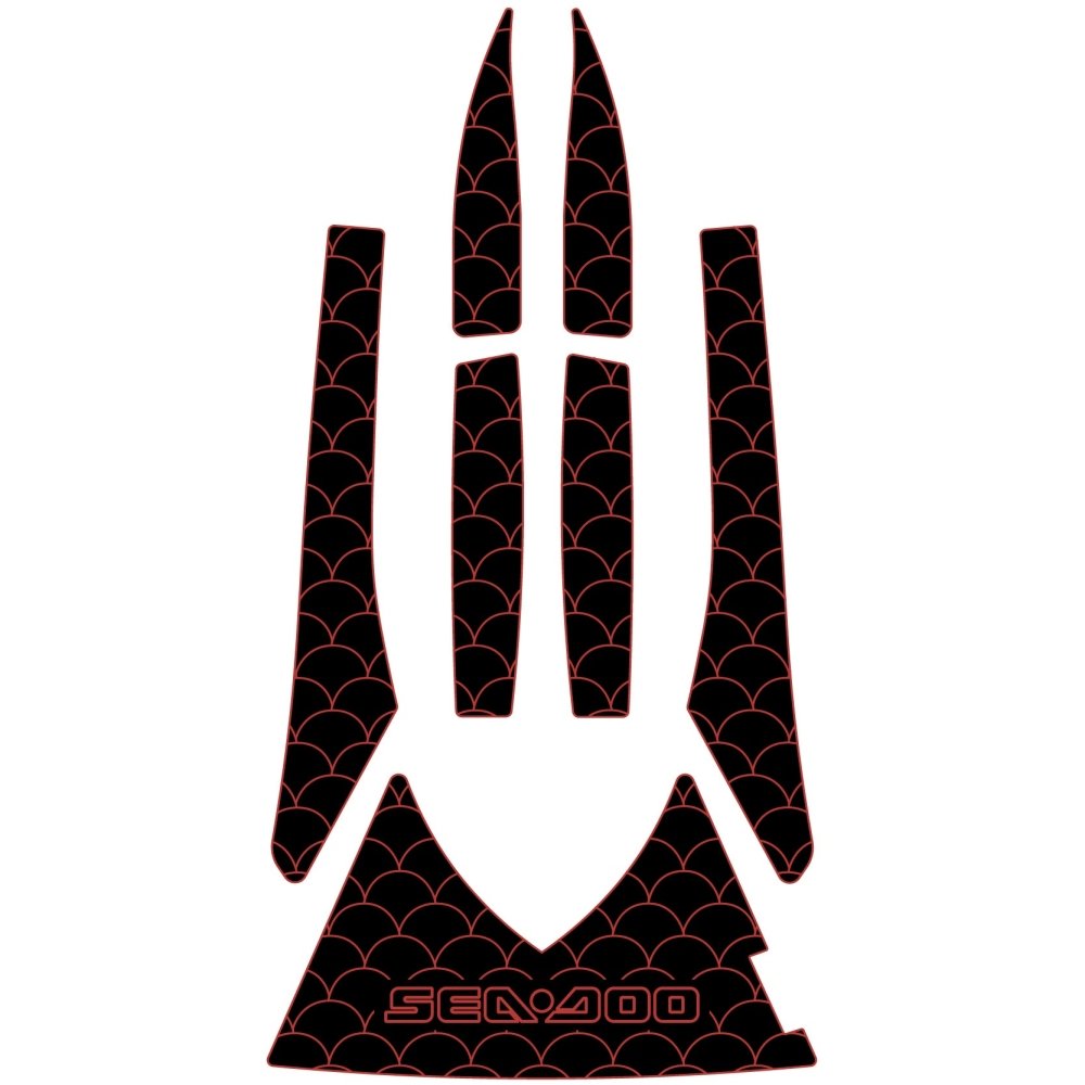 2003 - 2009 Sea Doo GTX 155 215 - Jet Ski Traction Mats EVA Foam Custom Designed - HJDECK