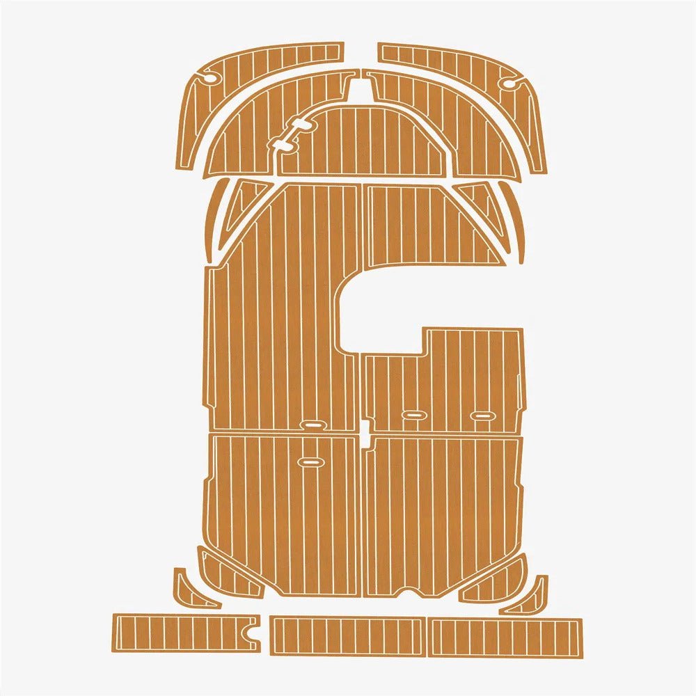 2003 - 2011 Boston Whaler 150 Sport EVA Foam Boat Flooring Kit - HJDECK