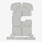 2003 - 2011 Boston Whaler 150 Sport EVA Foam Boat Flooring Kit - HJDECK