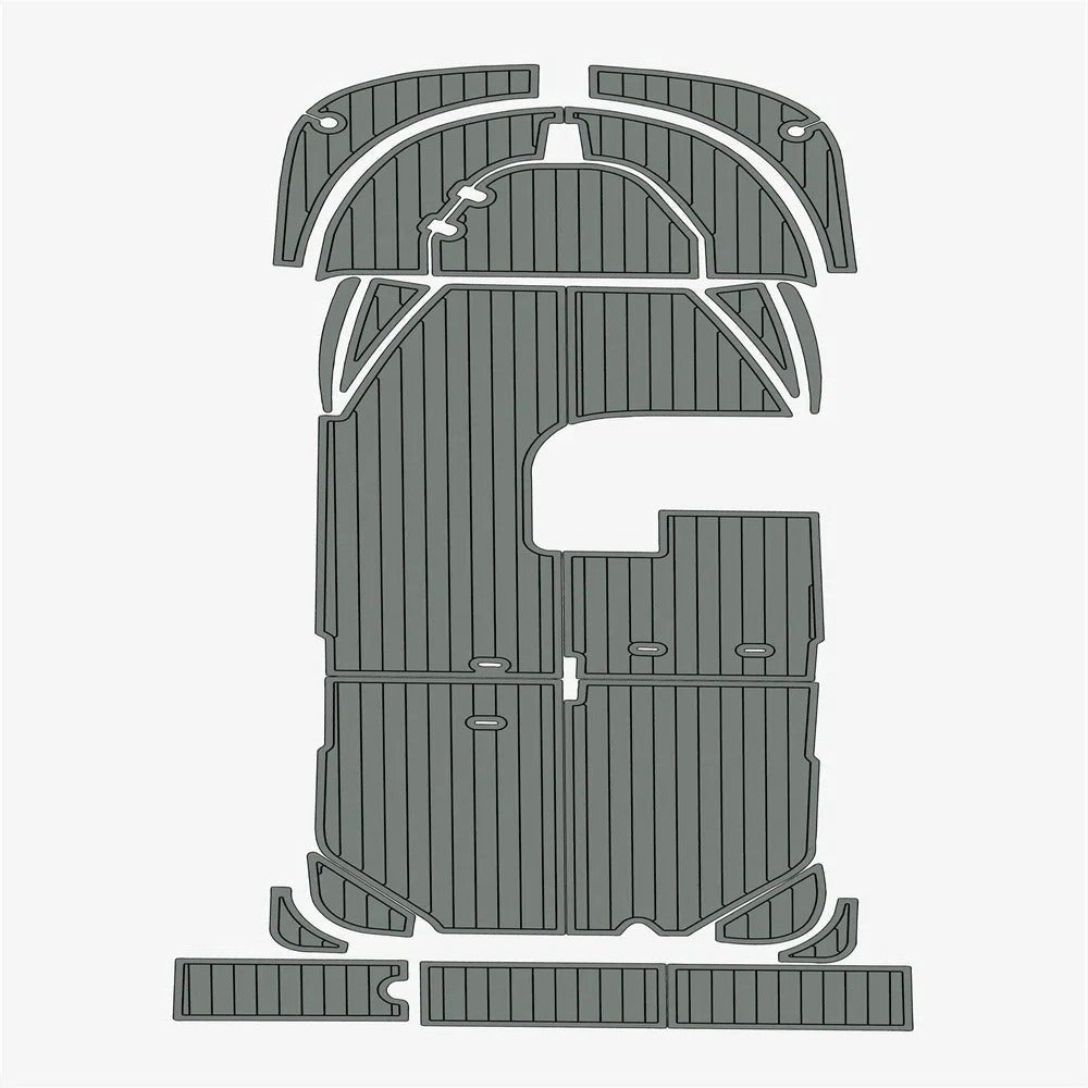 2003 - 2011 Boston Whaler 150 Sport EVA Foam Boat Flooring Kit - HJDECK