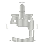 2003 - 2016 Regal 2000 EVA Foam Teak Boat Flooring Marine Decking Kits - HJDECK