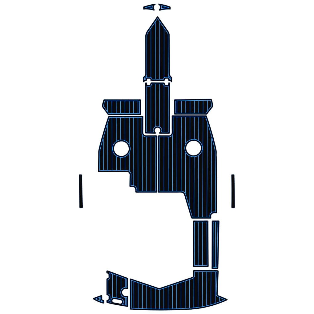 2003 - 2016 Regal 2000 EVA Foam Teak Boat Flooring Marine Decking Kits - HJDECK