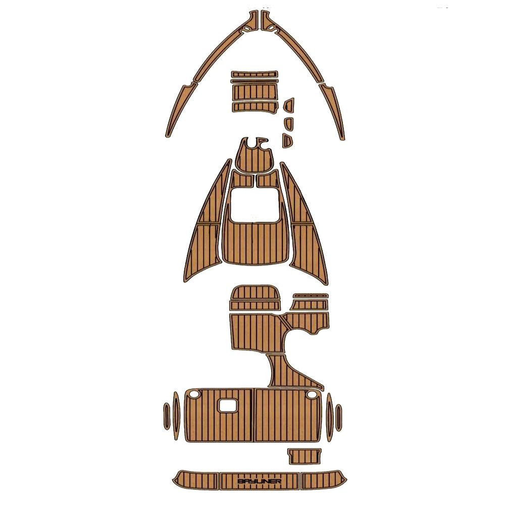 2003 Bayliner 245 SB Custom Boat Deck Flooring Kits - HJDECK