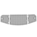 2003 Bryant 214 EVA Foam Faux Teak Boat Deck Mat Flooring Marine Decking Yacht Pad - HJDECK