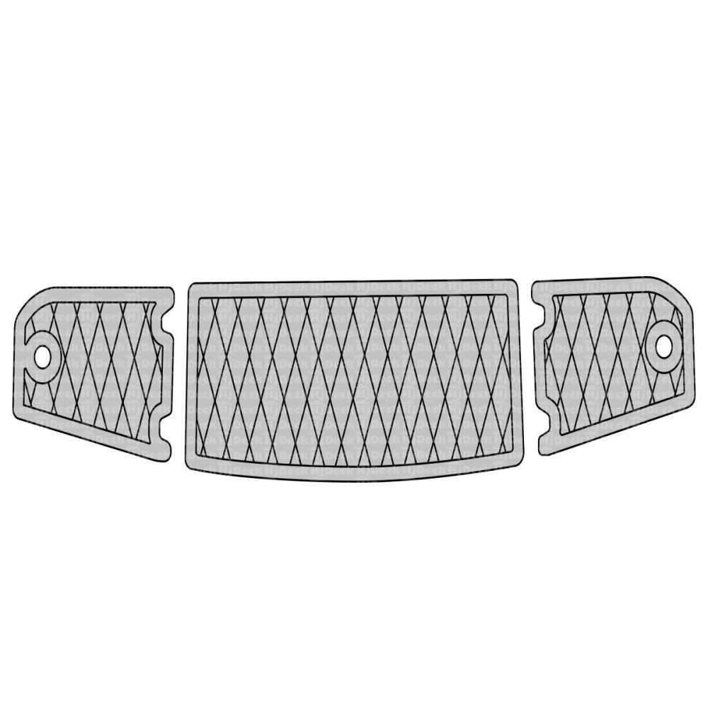 2003 Bryant 214 EVA Foam Faux Teak Boat Deck Mat Flooring Marine Decking Yacht Pad - HJDECK