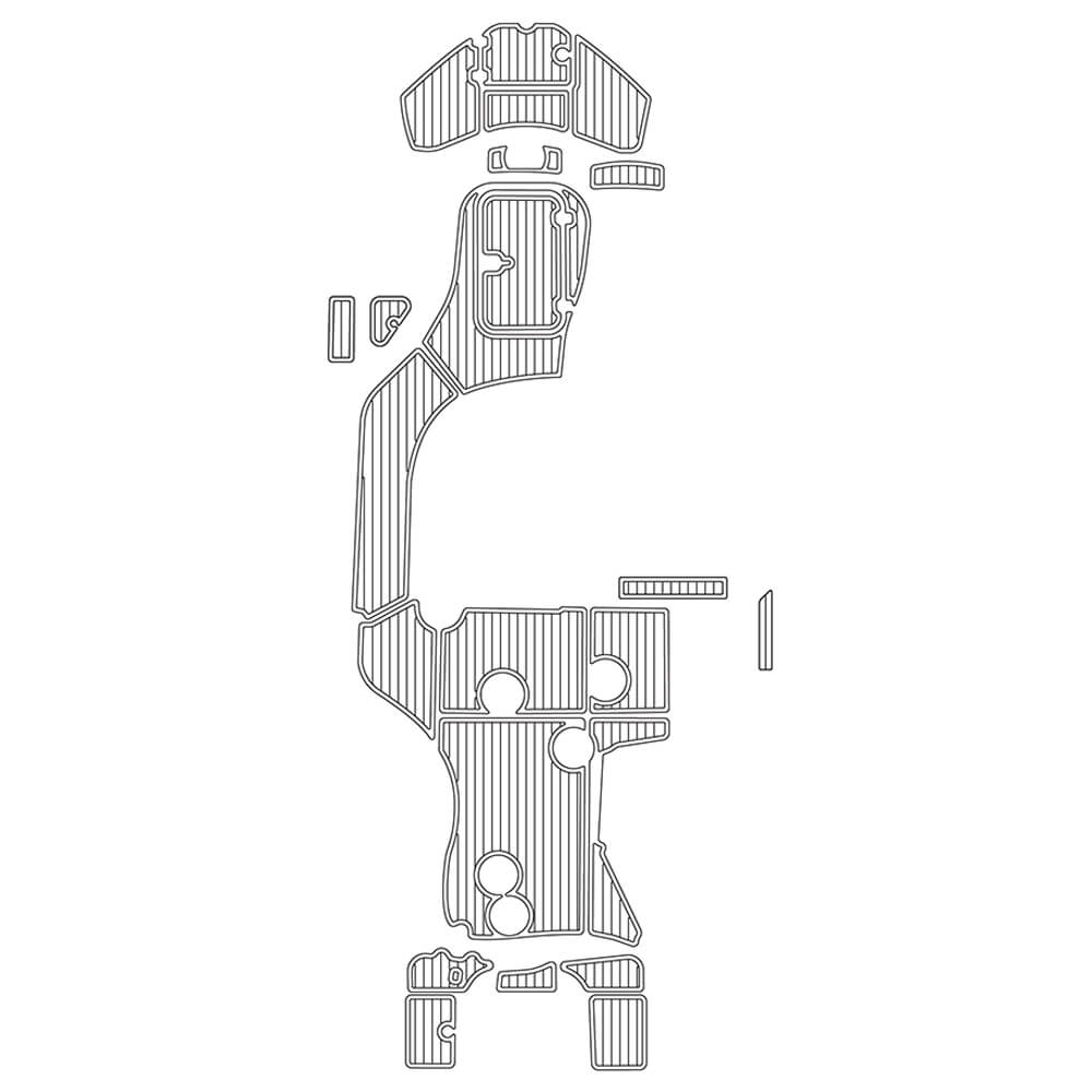 2003 Hurricane Sundeck 260 EVA Foam Boat Deck Mat Flooring Marine Boat Decking Carpet Yacht Pad - HJDECK