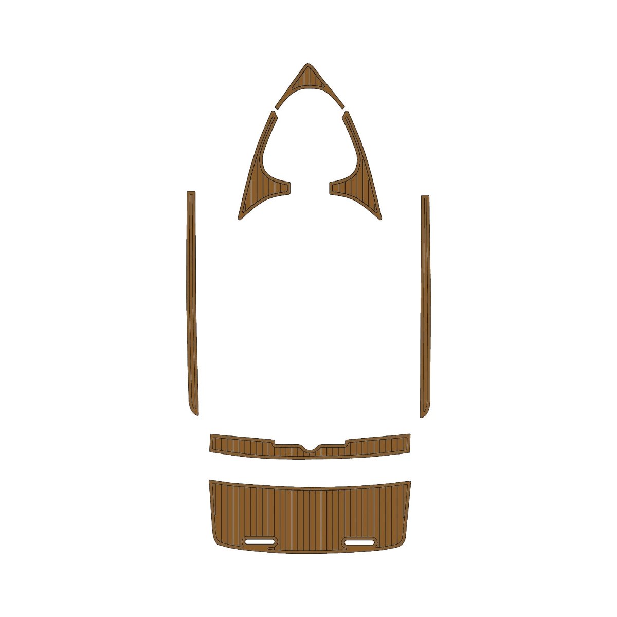 2003 Mastercraft Maristar 210 EVA Foam Boat Flooring Marine Decking - HJDECK