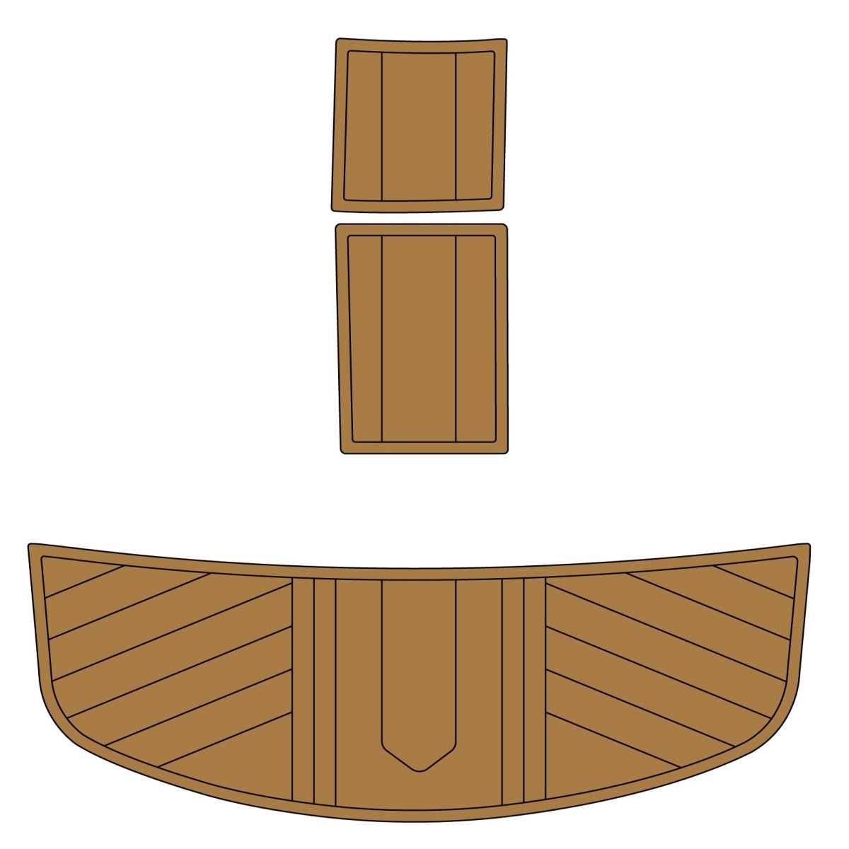 2003 Moomba Outback Swim Platform Pad - HJDECK