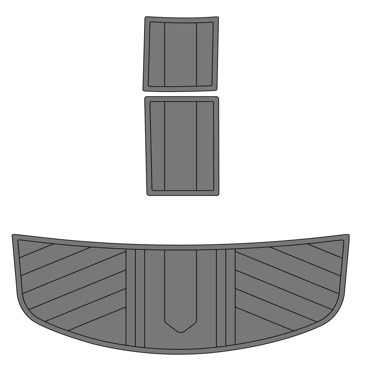 2003 Moomba Outback Swim Platform Pad - HJDECK