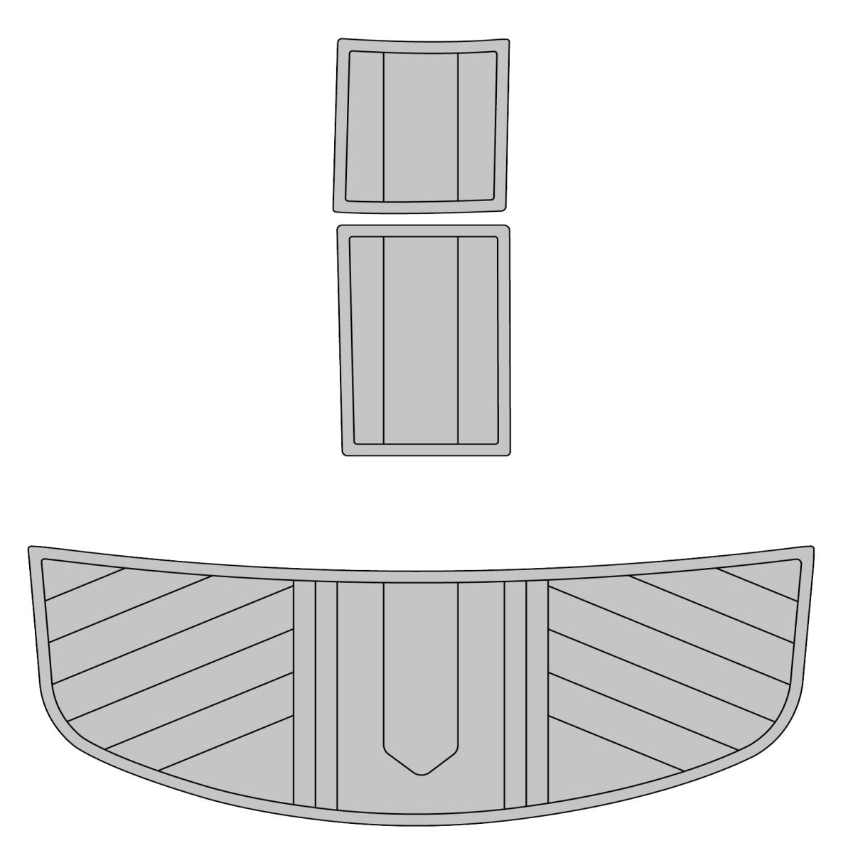 2003 Moomba Outback Swim Platform Pad - HJDECK