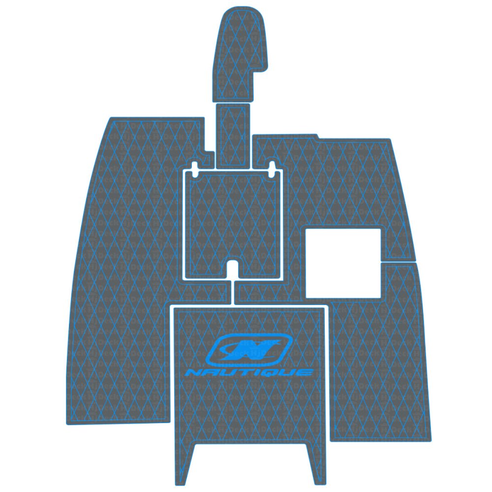 2003 Nautique Super Air EVA Foam Faux Teak Boat Deck Mat Flooring Marine Decking - HJDECK