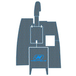 2003 Nautique Super Air EVA Foam Faux Teak Boat Deck Mat Flooring Marine Decking - HJDECK