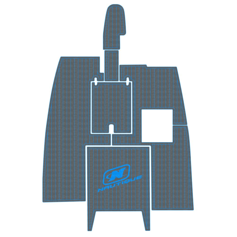 2003 Nautique Super Air EVA Foam Faux Teak Boat Deck Mat Flooring Marine Decking - HJDECK