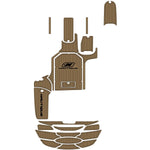 2004 - 2006 Ski Nautique SV211 EVA Foam Boat Decking Faux Teak Marine Flooring - HJDECK