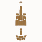 2004 - 2009 Chaparral 210 SSI EVA Foam Teak Boat Deck Mat Flooring Marine Decking - HJDECK