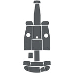 2004 - 2009 Chaparral 210 SSI EVA Foam Teak Boat Deck Mat Flooring Marine Decking - HJDECK