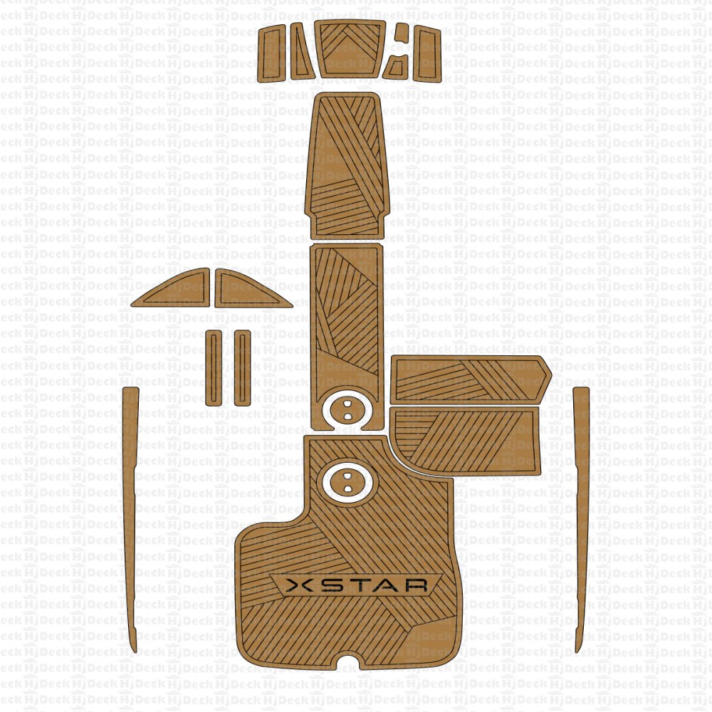 2004 - 2011 MasterCraft X Star EVA Foam Boat Deck Mat Flooring - HJDECK