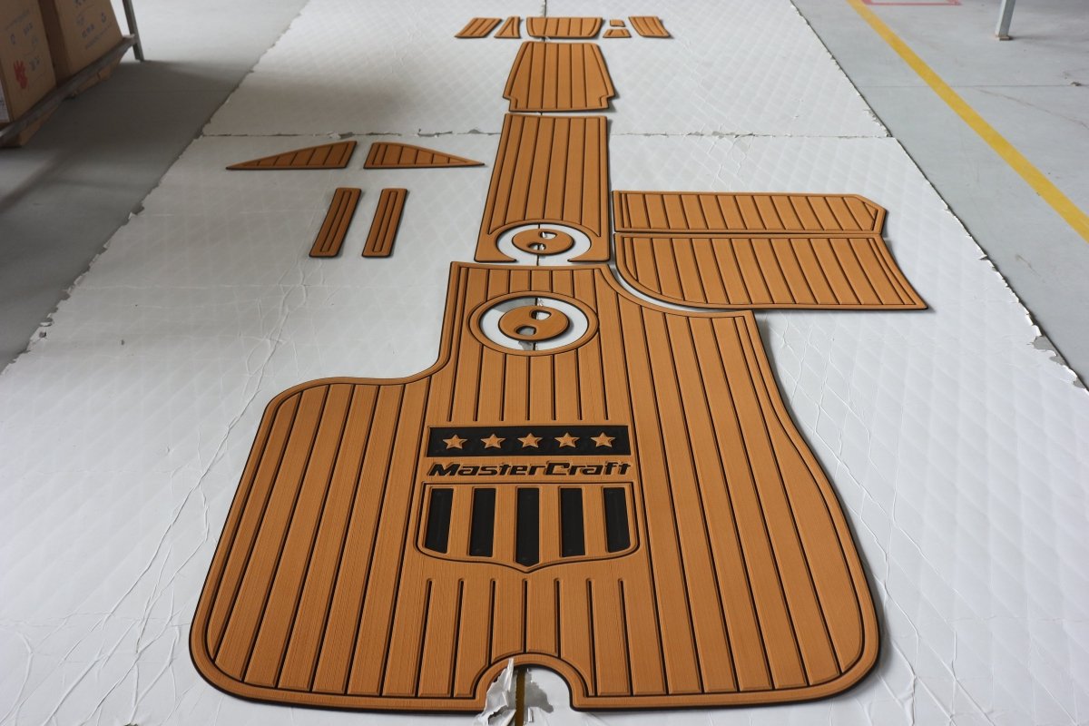 2004 - 2011 MasterCraft X Star EVA Foam Faux Teak Boat Deck Mat Flooring Marine Decking - HJDECK