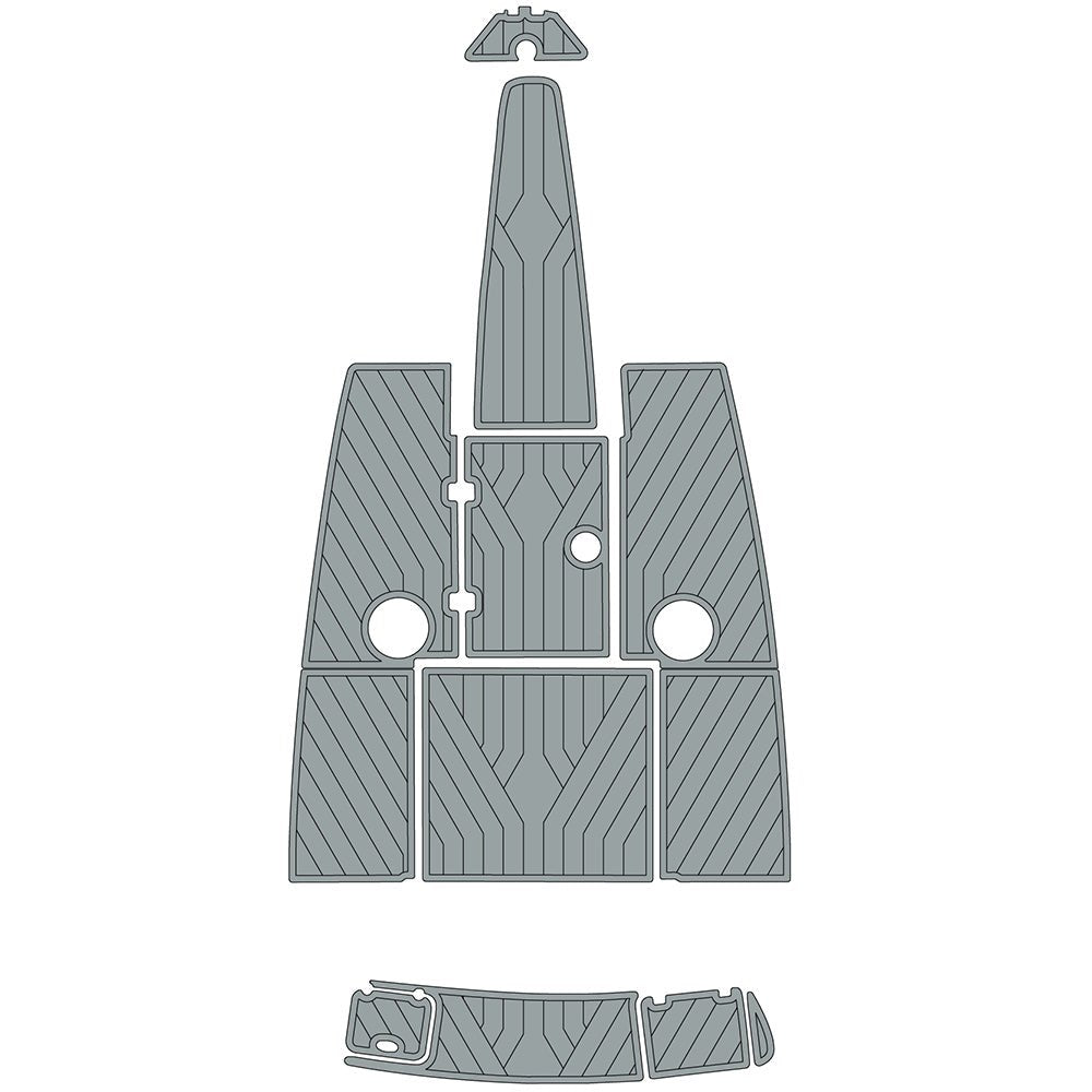 2004 Crownline 202 LPX EVA Foam Faux Teak Boat Deck Mat Flooring - HJDECK