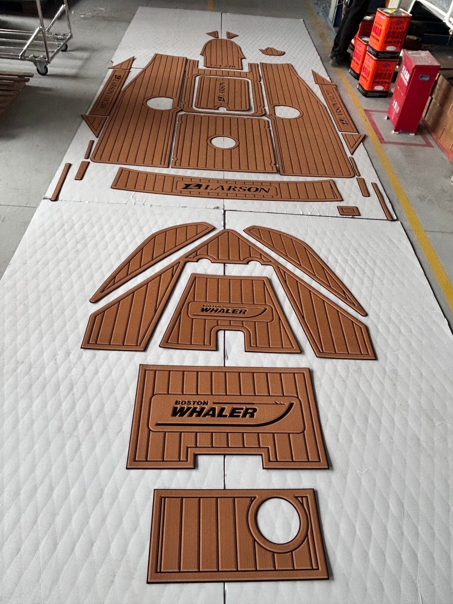 2004 Larson 210 LXI Cockpit & Swim Platform 1/4" 6mm EVA Foam Boat Flooring - HJDECK