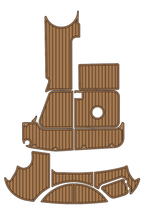 2004 Larson Cabrio 274 Cockpit & Swim Platform 1/4" 6mm EVA Foam Boat Flooring - HJDECK