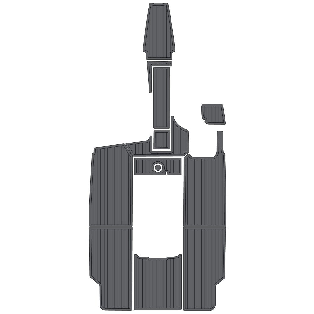 2004 Mastercraft 209 X9 Faux Teak EVA Foam Boat Deck Flooring Marine Decking Carpet Yacht Pad - HJDECK