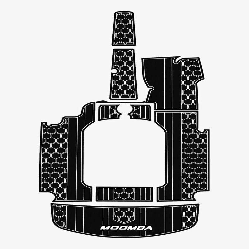 2004 Moomba Mobius LSV (Version 1) EVA Foam Precut Boat Flooring Kit - HJDECK