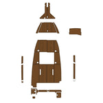 2004 Sea Fox 21CC Cockpit & Swim Platform EVA Foam Decking Kits - HJDECK