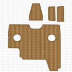 2005 - 2007 Regal 2250 Cuddy Cabin EVA Foam Precut Boat Flooring Kit - HJDECK