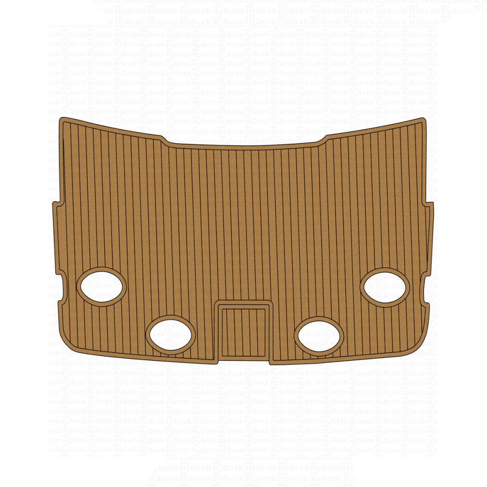 2005 - 2008 Formula 330 SS Swim Platform Pad Precut Boat Flooring - HJDECK
