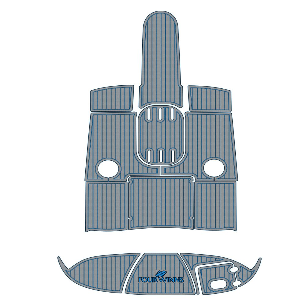 2005 - 2008 Four Winns H200 EVA Foam Boat Swim Deck Mat Flooring Marine Decking - HJDECK