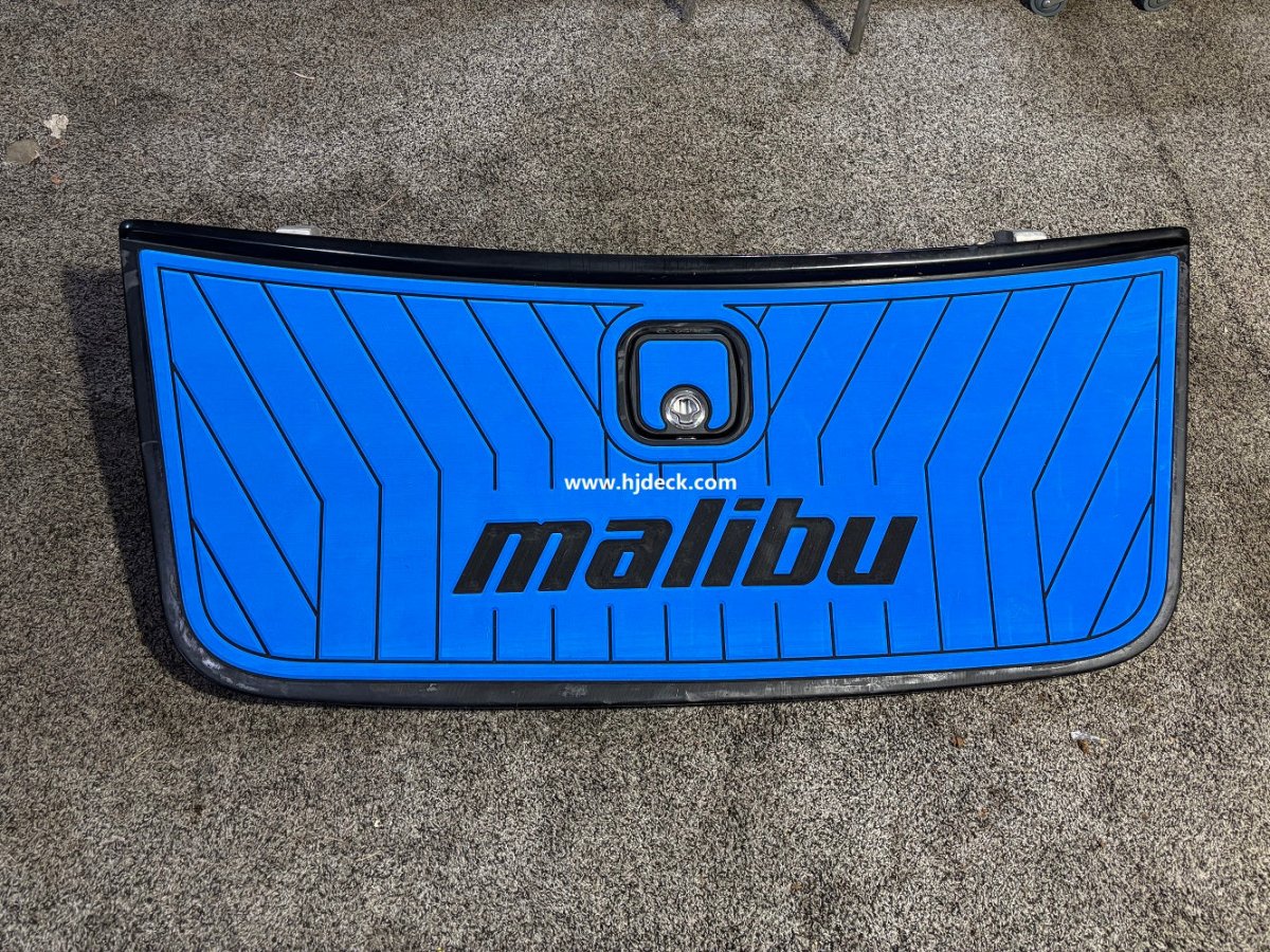 2005 - 2008 MALIBU 21 VLX EVA Foam Faux Teak Boat Mat Flooring Marine Decking - HJDECK