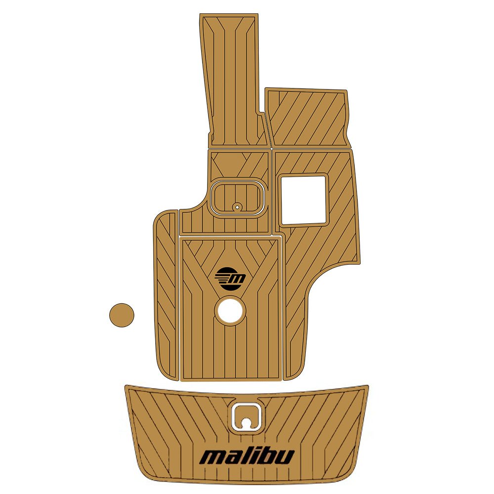 2005 - 2008 MALIBU 21 VLX EVA Foam Faux Teak Boat Mat Flooring Marine Decking - HJDECK