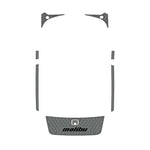 2005 - 2009 MALIBU 21 VLX Swim Platform Deck Mat EVA Foam Faux Teak Boat Flooring - HJDECK