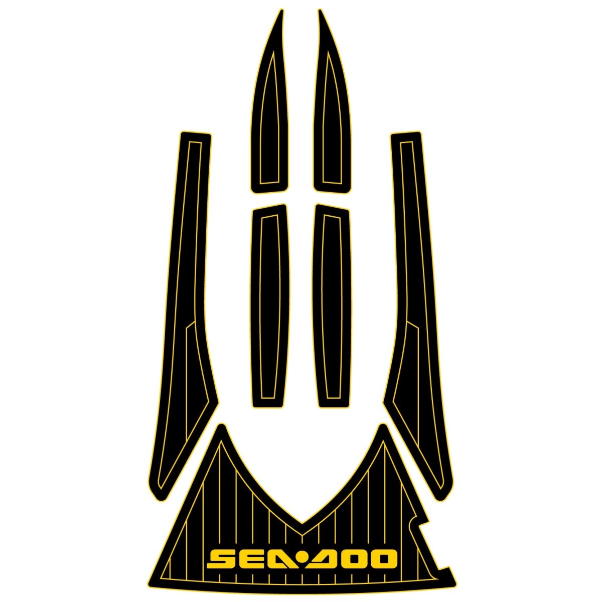 2005 - 2009 Sea - Doo RXT Traction Mats - HJDECK