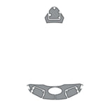 2005 - 2010 Chaparral 256 SSX Faux Teak Boat Flooring EVA Foam Decking Kits - HJDECK