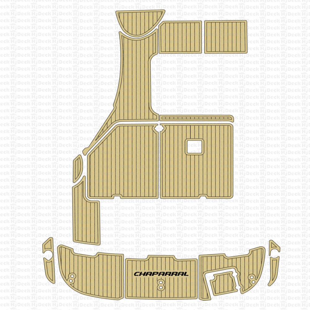2005 Chaparral 270 Signature EVA Foam Precut Boat Flooring Kit - HJDECK