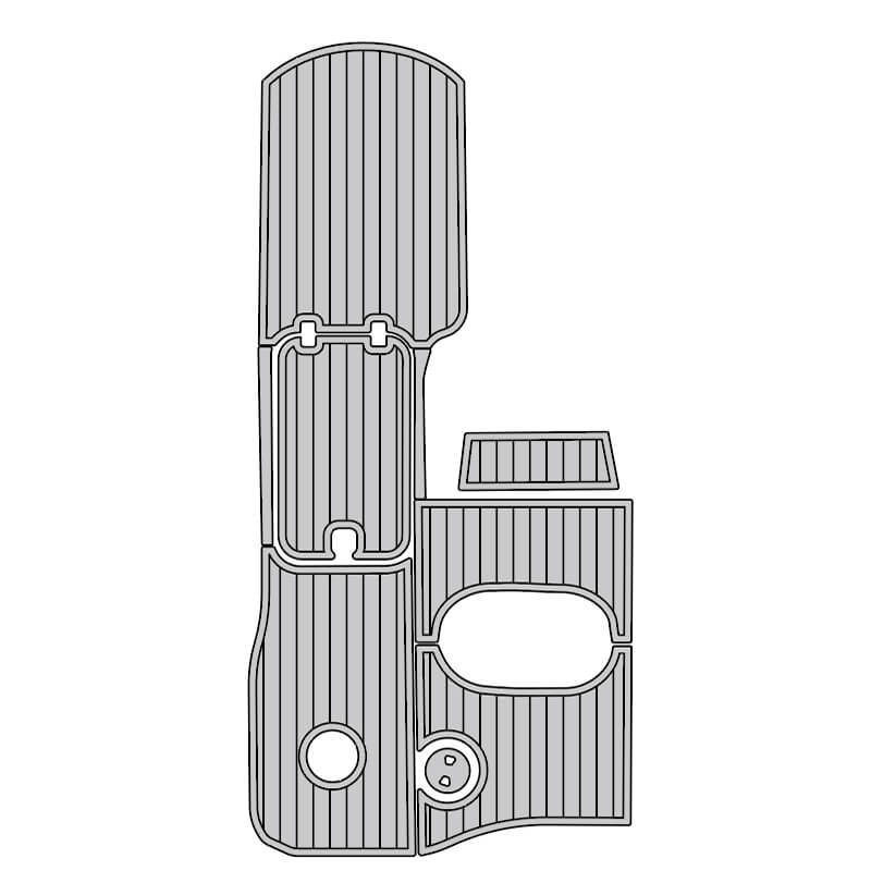 2005 Hurricane G5 202 EVA Foam Faux Teak Boat Deck Mat Flooring Marine Boat Decking Carpet Yacht Pad - HJDECK