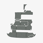 2005 Larson 310 Cabrio Foam Teak Deck Floor Mat Kit - HJDECK