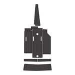 2005 MACH 1 BAHA CRUISER Non Slip Boat Flooring Decking Pad - HJDECK