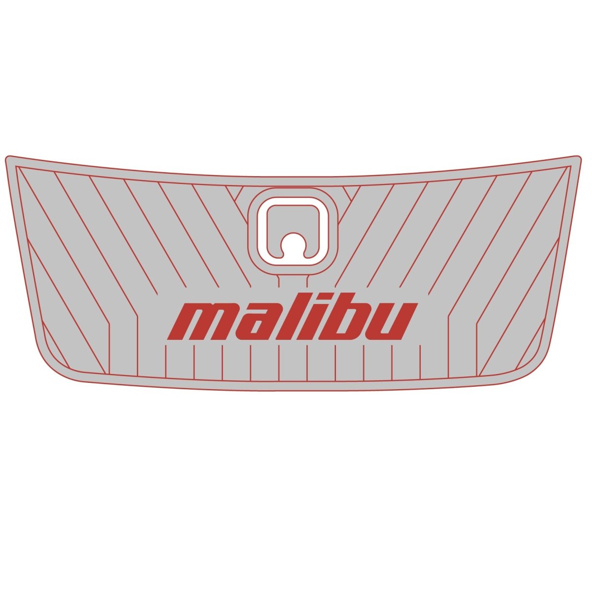 2005 MALIBU 21 VLX Swim Platform Deck Mat EVA Foam Faux Teak Boat Flooring - HJDECK