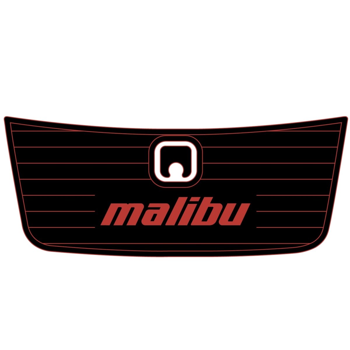 2005 MALIBU 21 VLX Swim Platform Deck Mat EVA Foam Faux Teak Boat Flooring - HJDECK