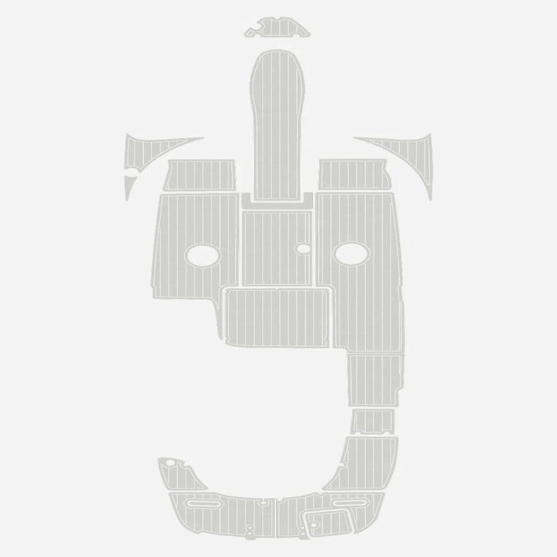 2005 Monterey 228 SI EVA Foam precut Boat Flooring Kits - HJDECK