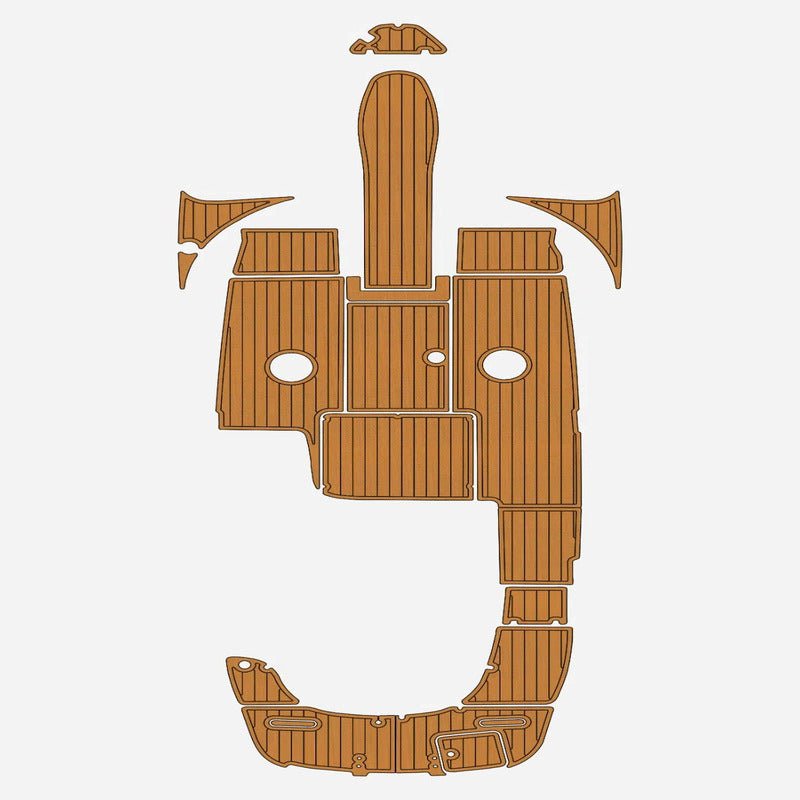 2005 Monterey 228 SI EVA Foam precut Boat Flooring Kits - HJDECK